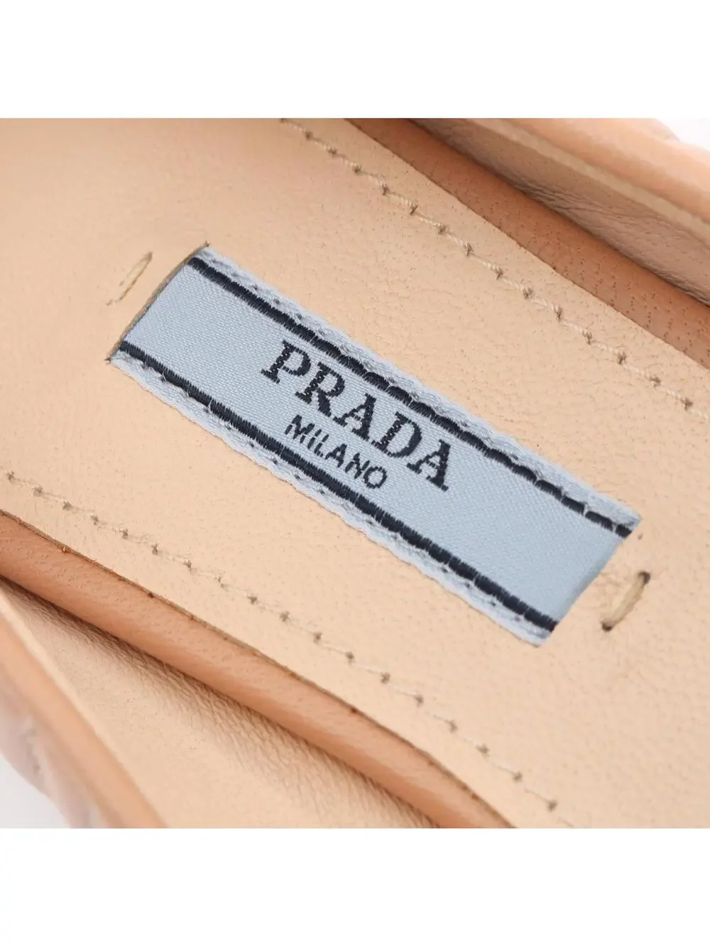 Prada Quilting Pumps Flat Shoes #36 #339899P35B
